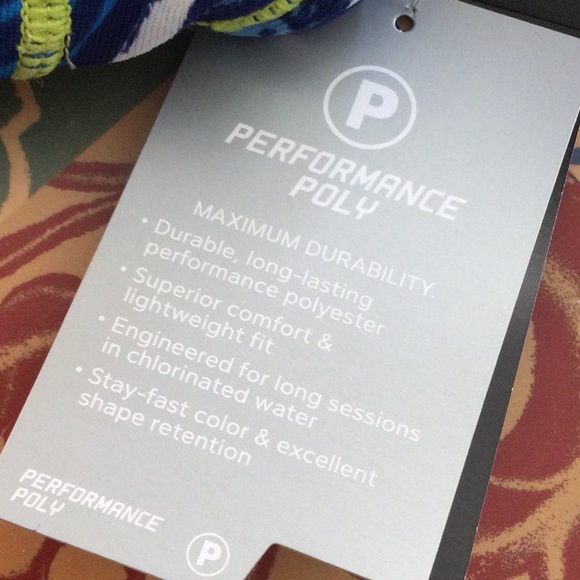 Nike Blue Performance Swimsuit - Picture 7 of 7